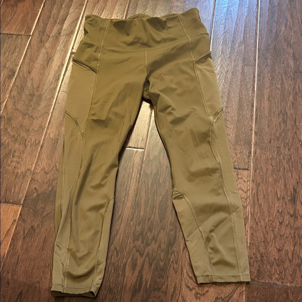 Athleta Tan Leggings